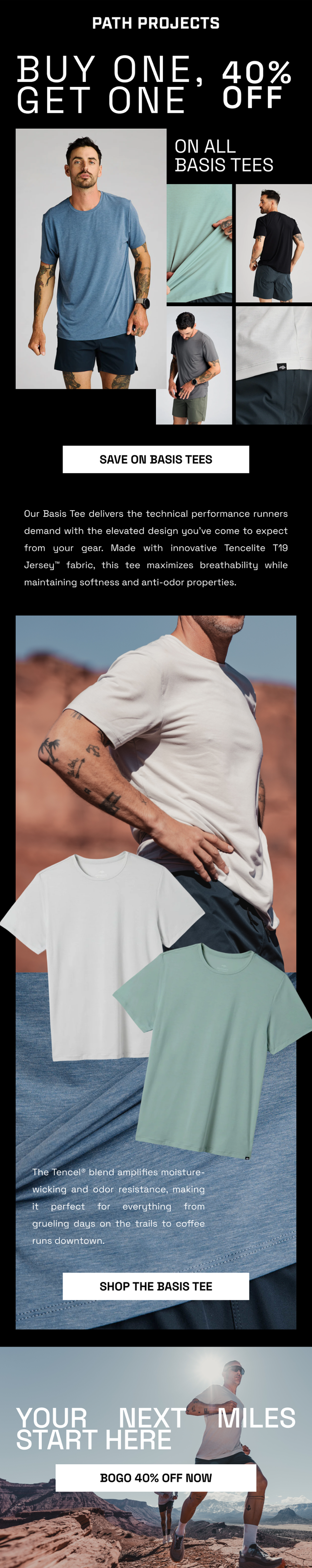 Path Projects — BOGO Basis Tees